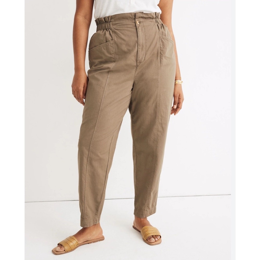 Madewell Women's‎ Paperbag Waist Pants Lightweight & Flattering Size 26
